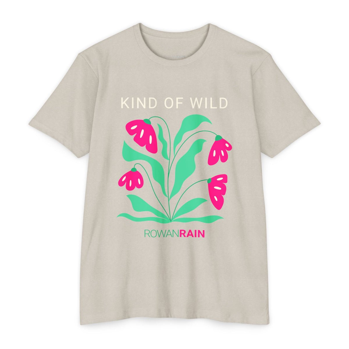 Pink and Green Kind of Wild Tee