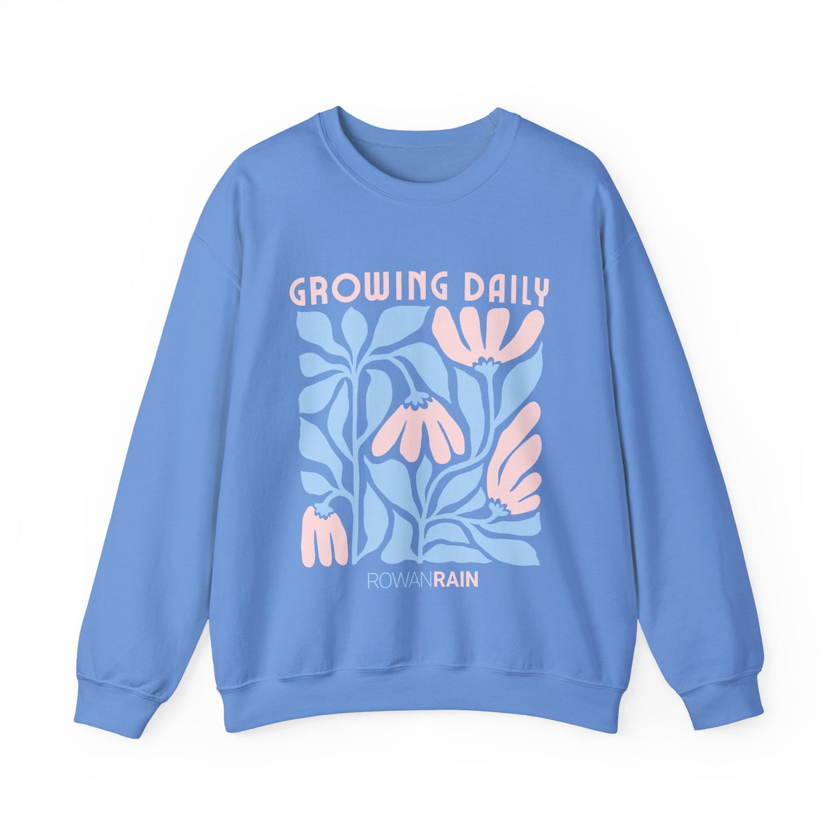 Light Pink and Blue Growing Daily Sweatshirt
