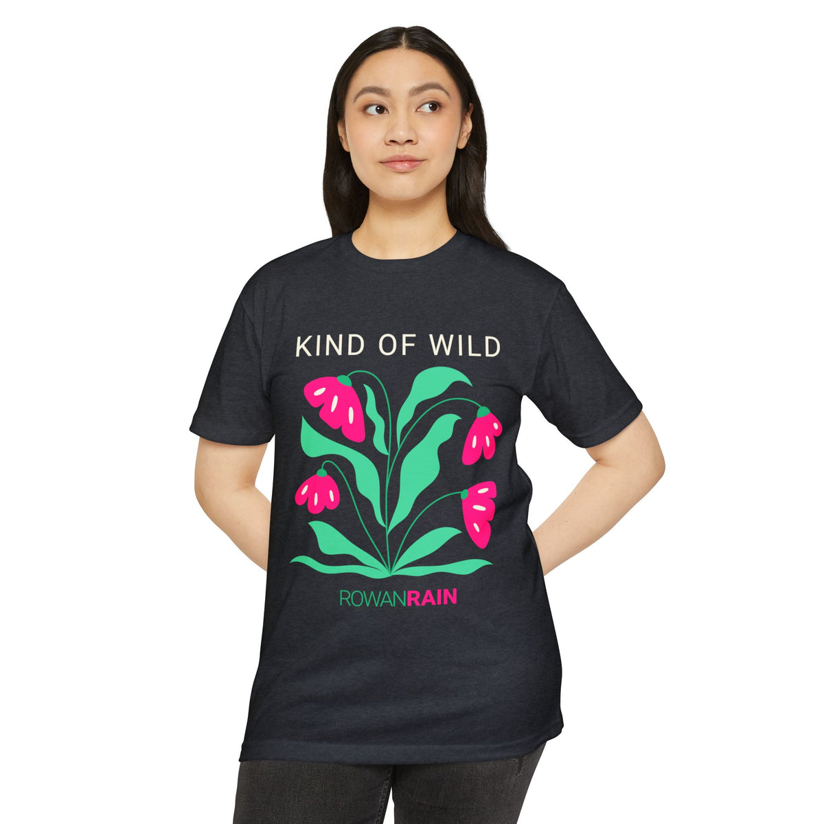 Pink and Green Kind of Wild Tee