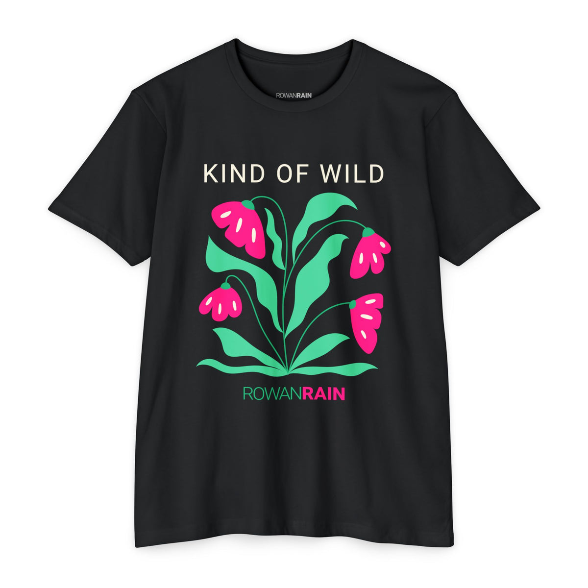 Pink and Green Kind of Wild Tee