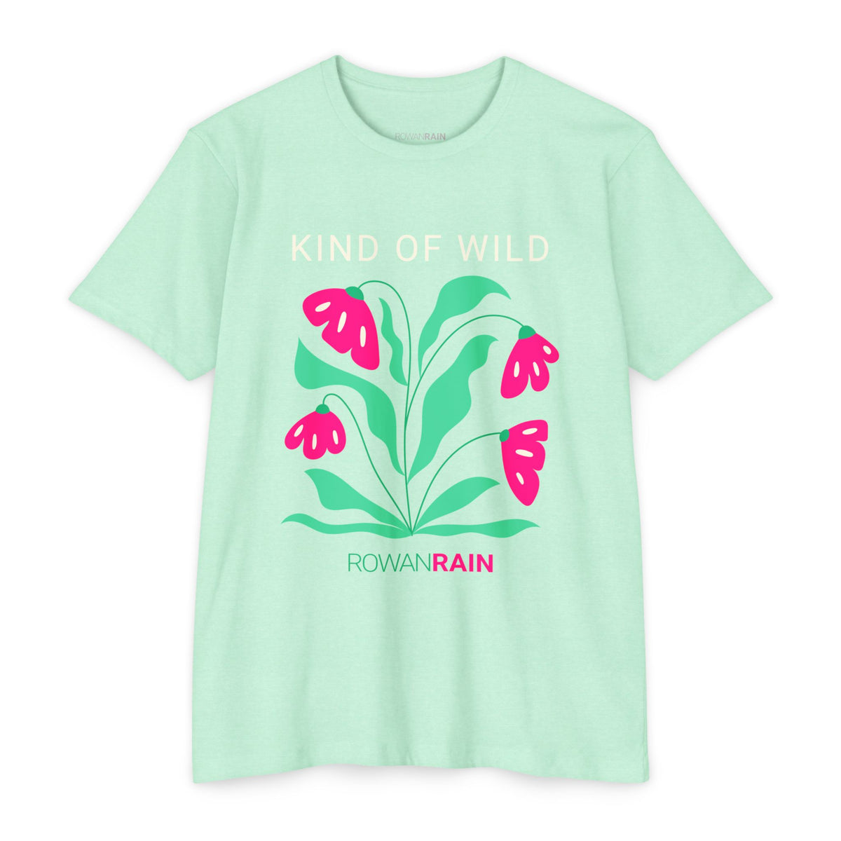 Pink and Green Kind of Wild Tee