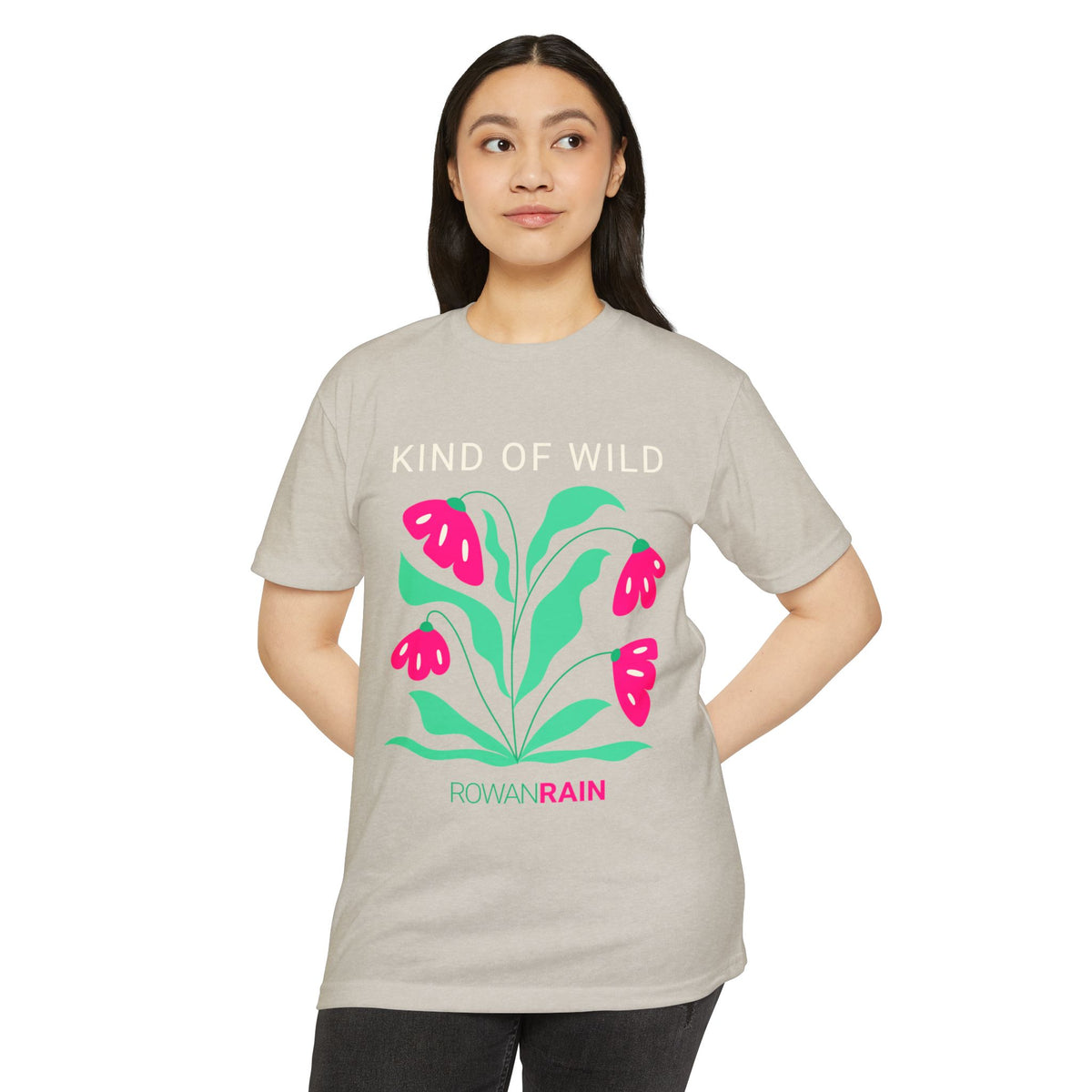 Pink and Green Kind of Wild Tee