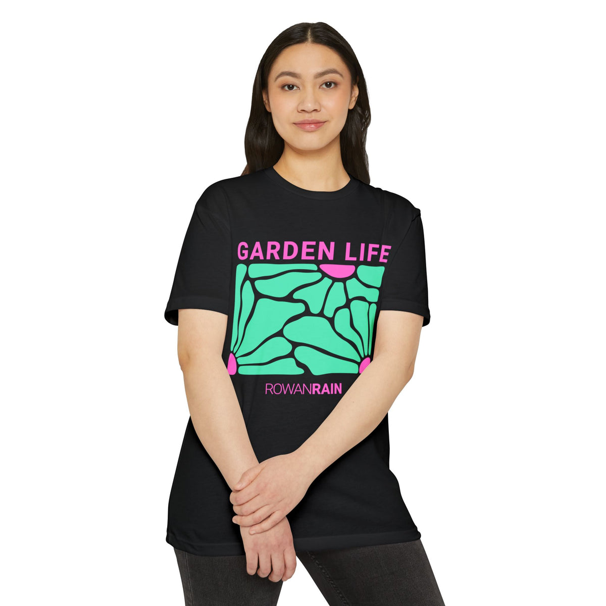Pink and Green Garden Life Tee