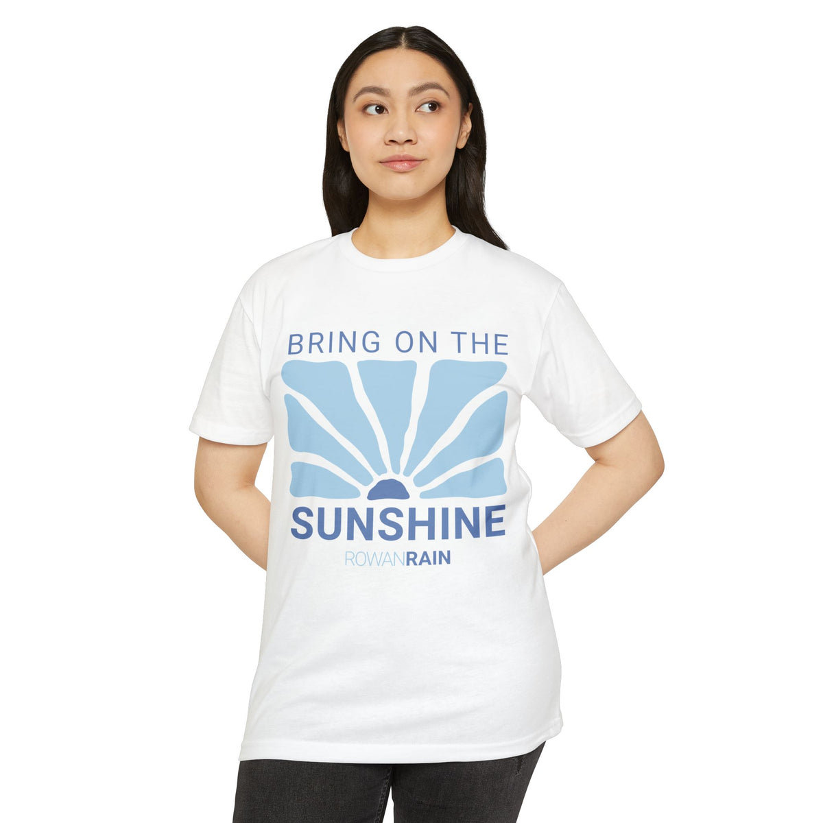 Blue Bring On the Sunshine Tee