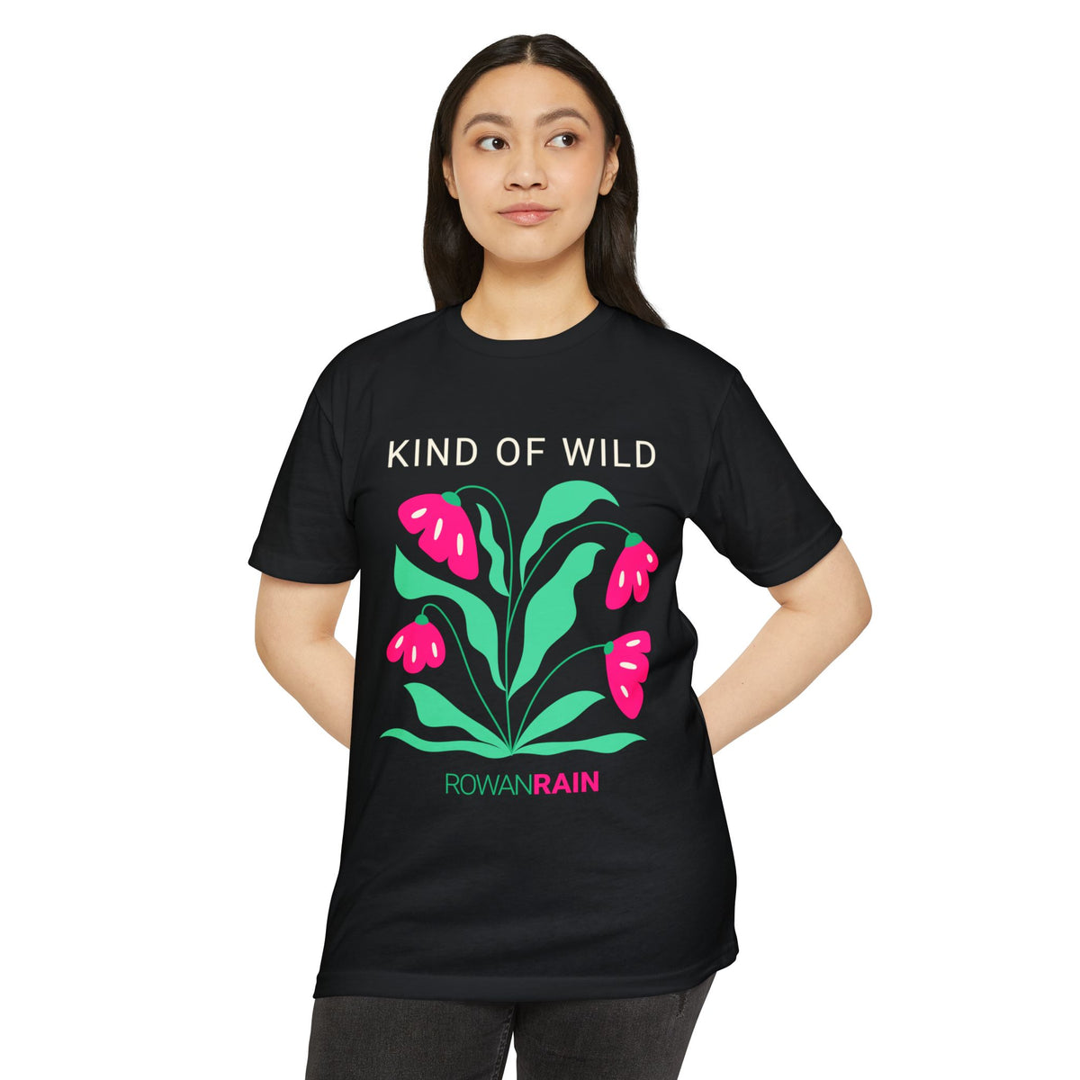 Pink and Green Kind of Wild Tee