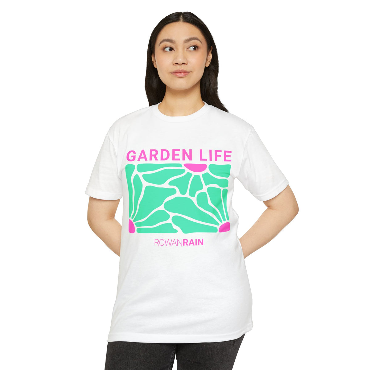 Pink and Green Garden Life Tee