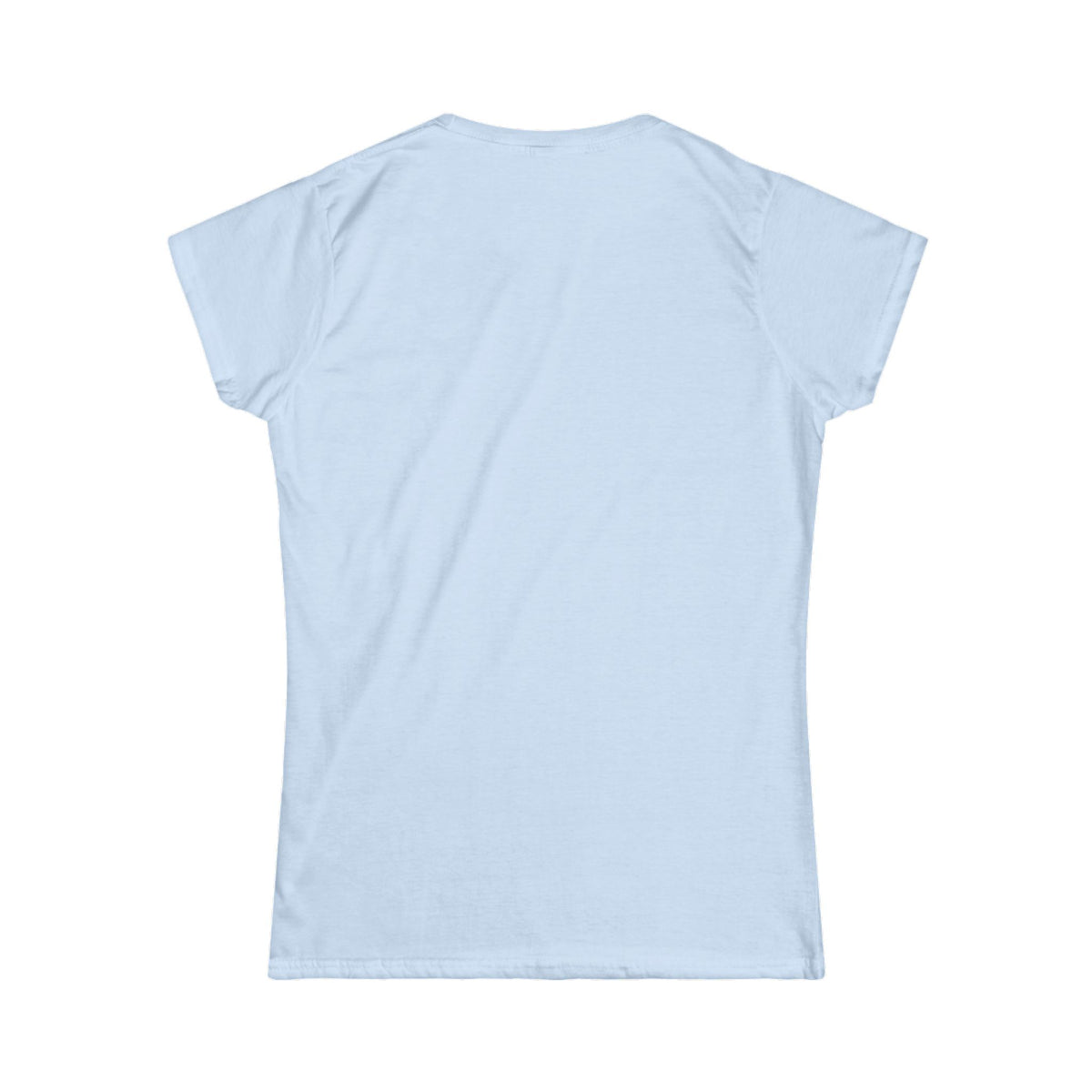 In Bloom Quote With Pastel Wildflowers Women's Softstyle Tee