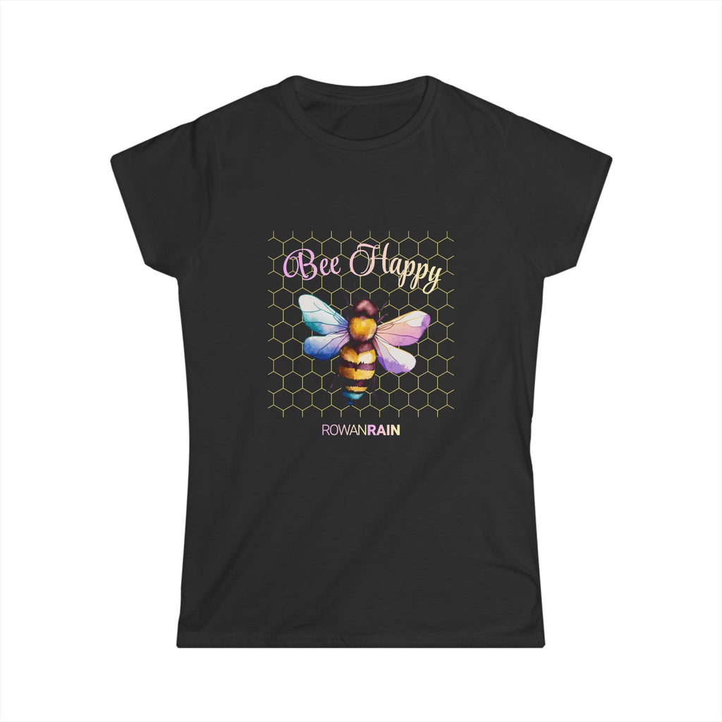 Bee Happy Women's Softstyle Tee