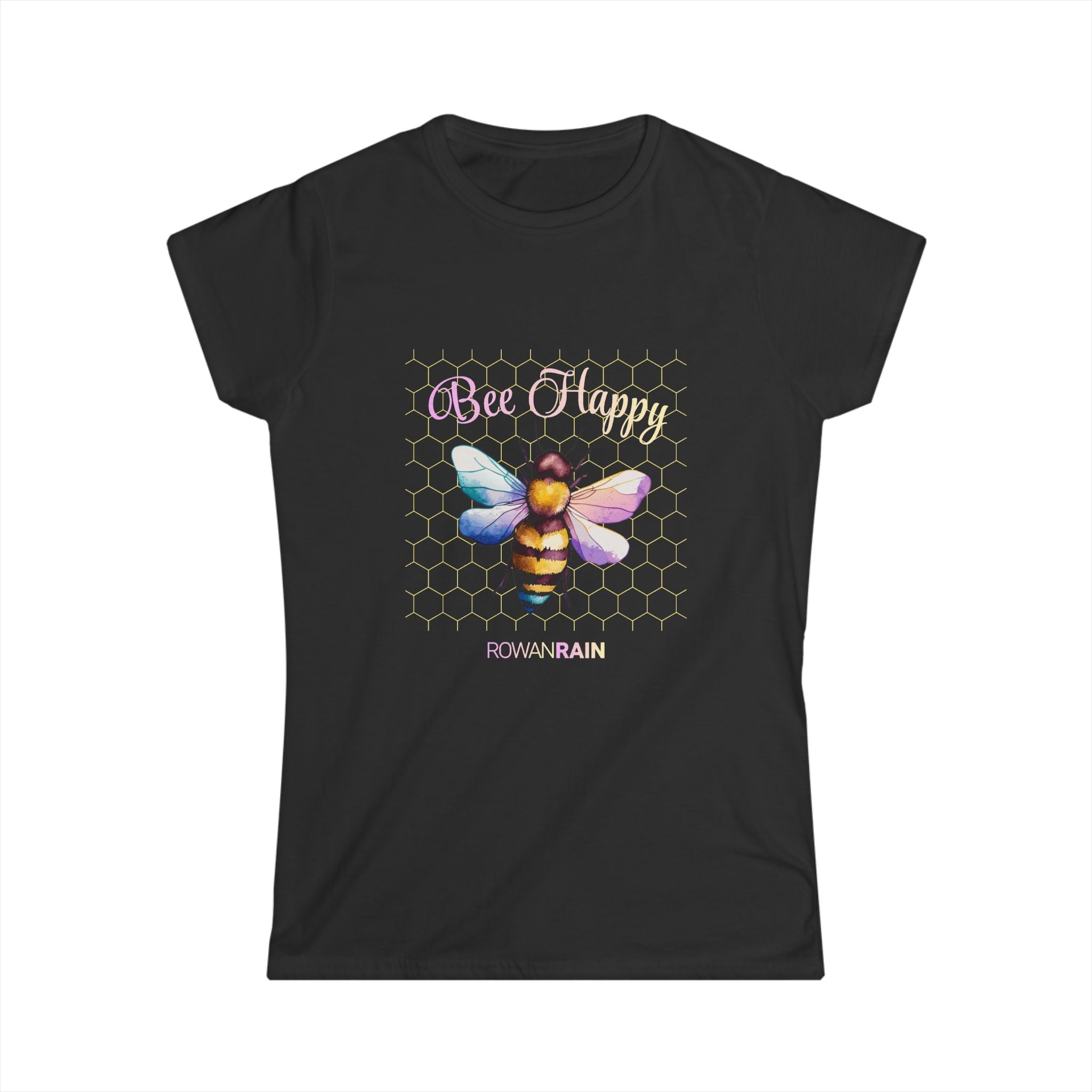 Bee Happy Women's Softstyle Tee