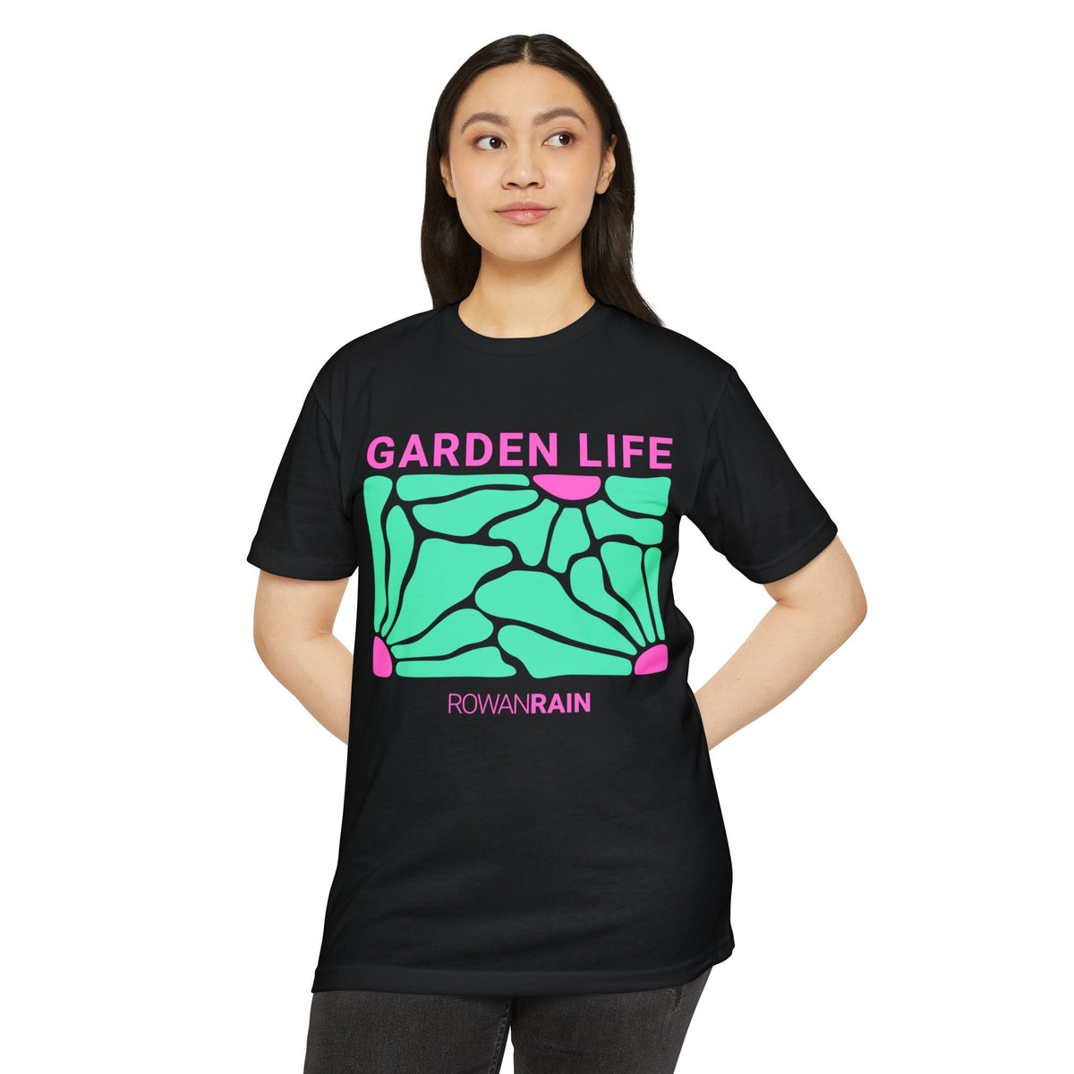 Pink and Green Garden Life Tee
