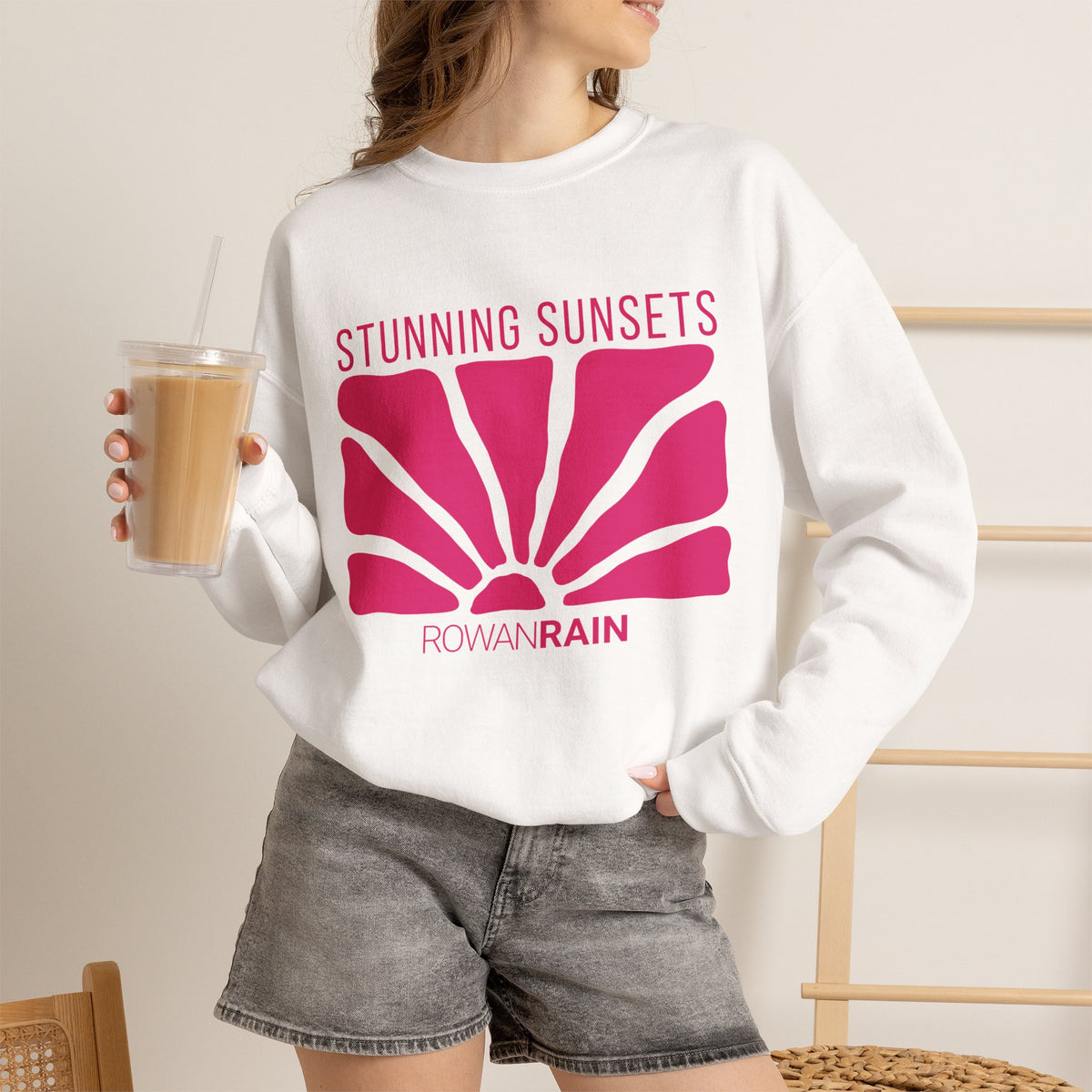 Pink Stunning Sunsets Sweatshirt