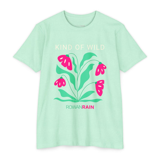 Pink and Green Kind of Wild Tee