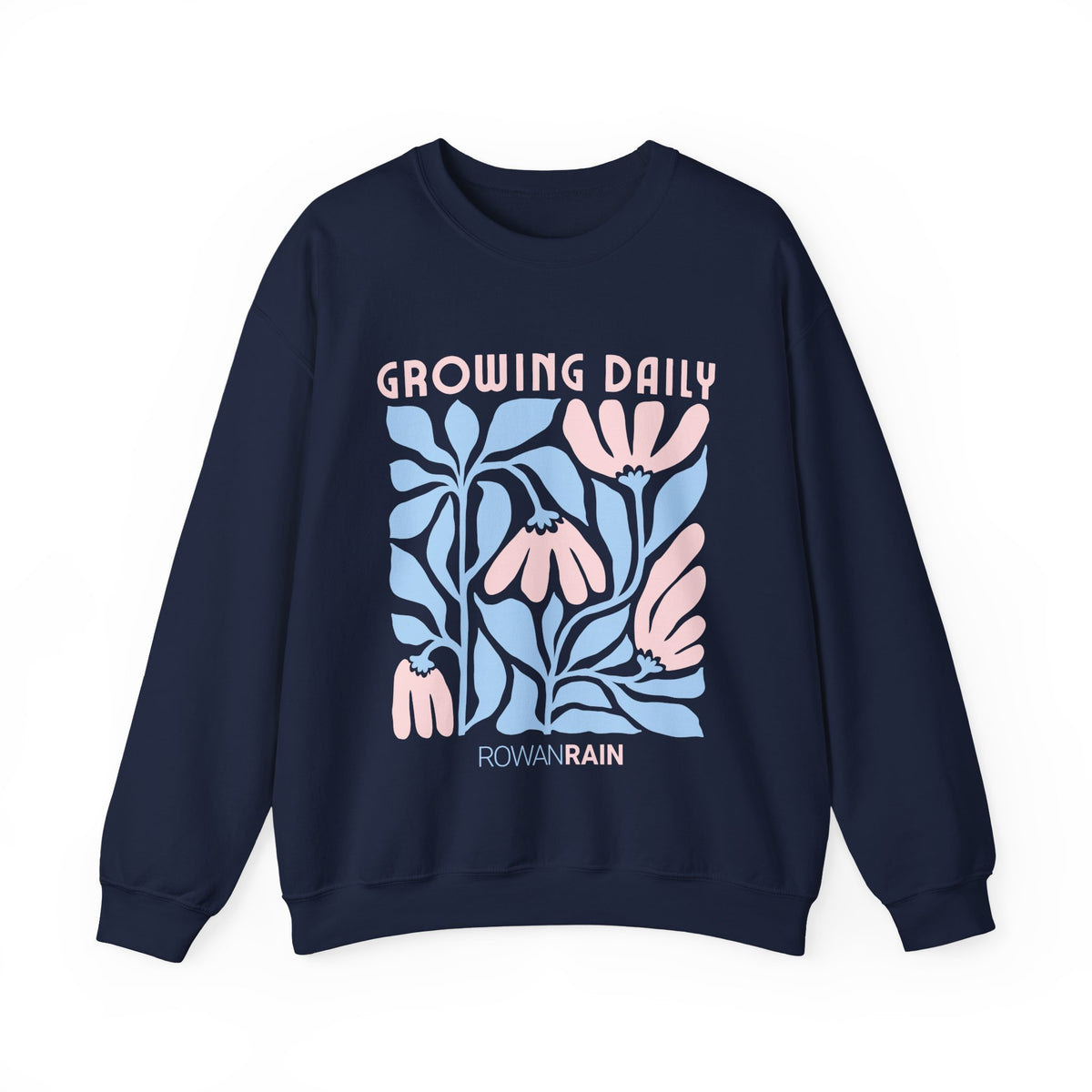 Light Pink and Blue Growing Daily Sweatshirt
