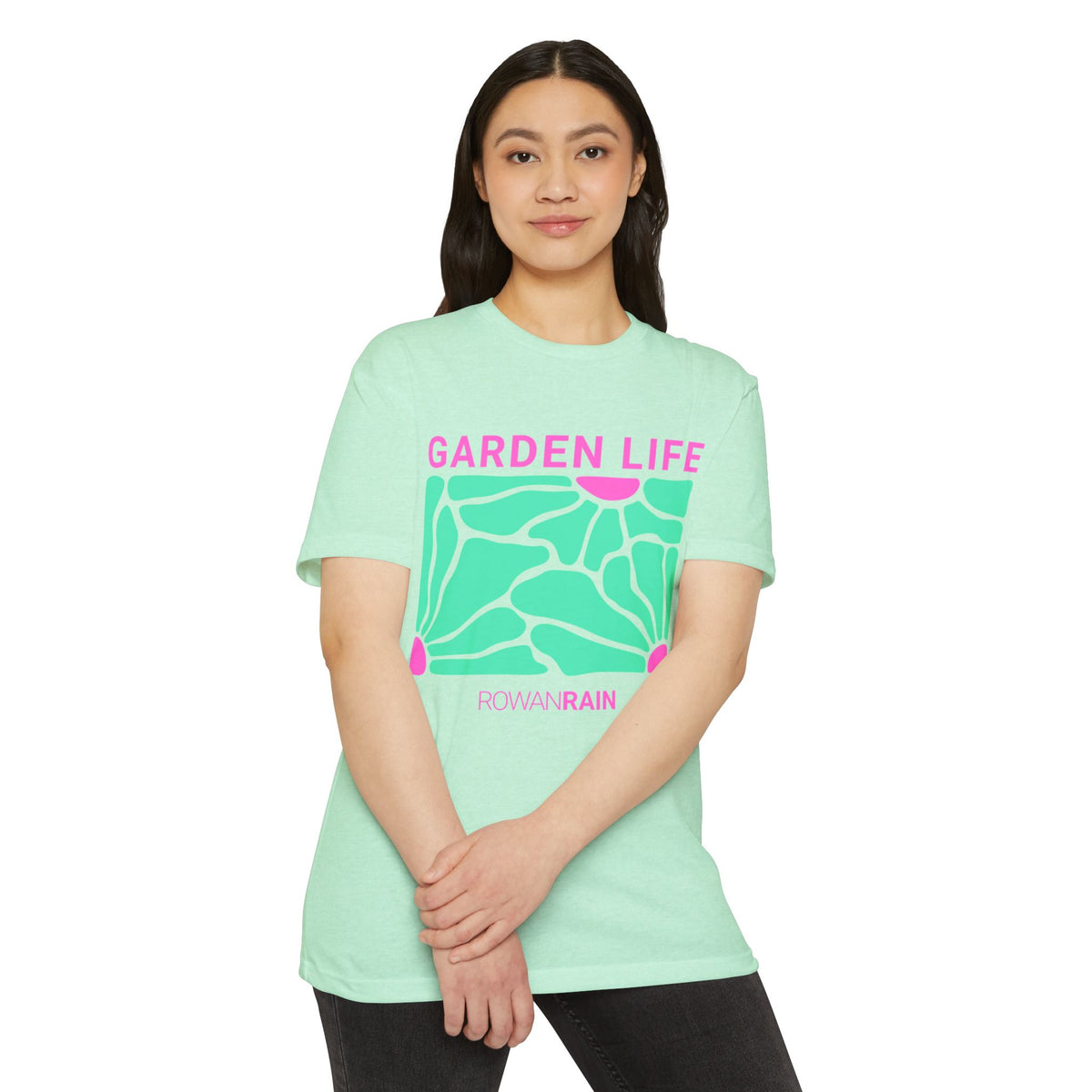 Pink and Green Garden Life Tee