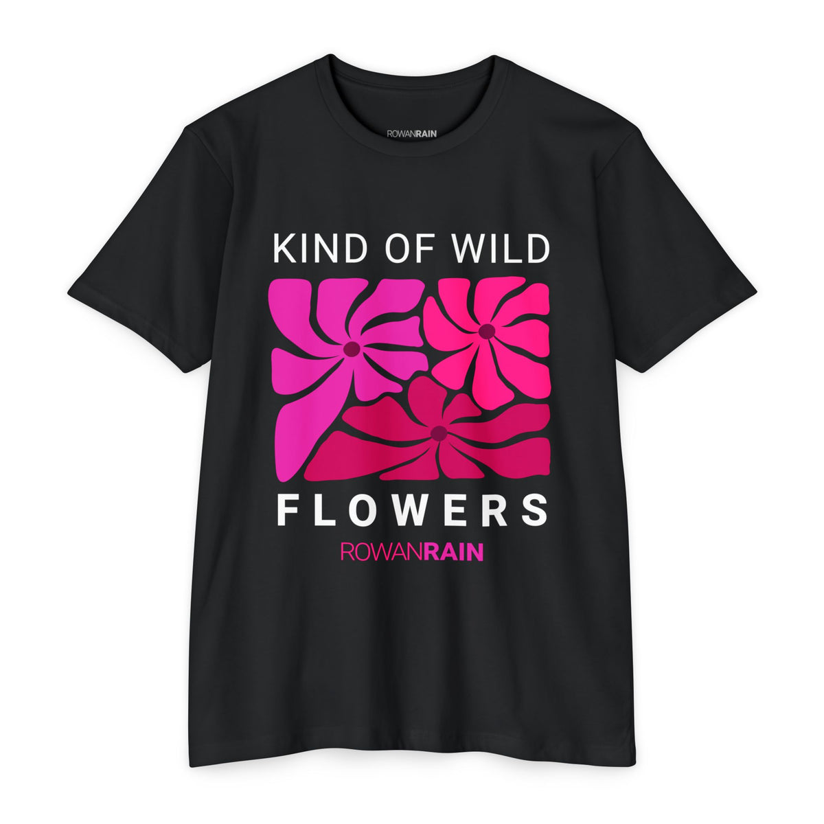 Pink, Red, and Purple Kind of Wild Flowers Tee