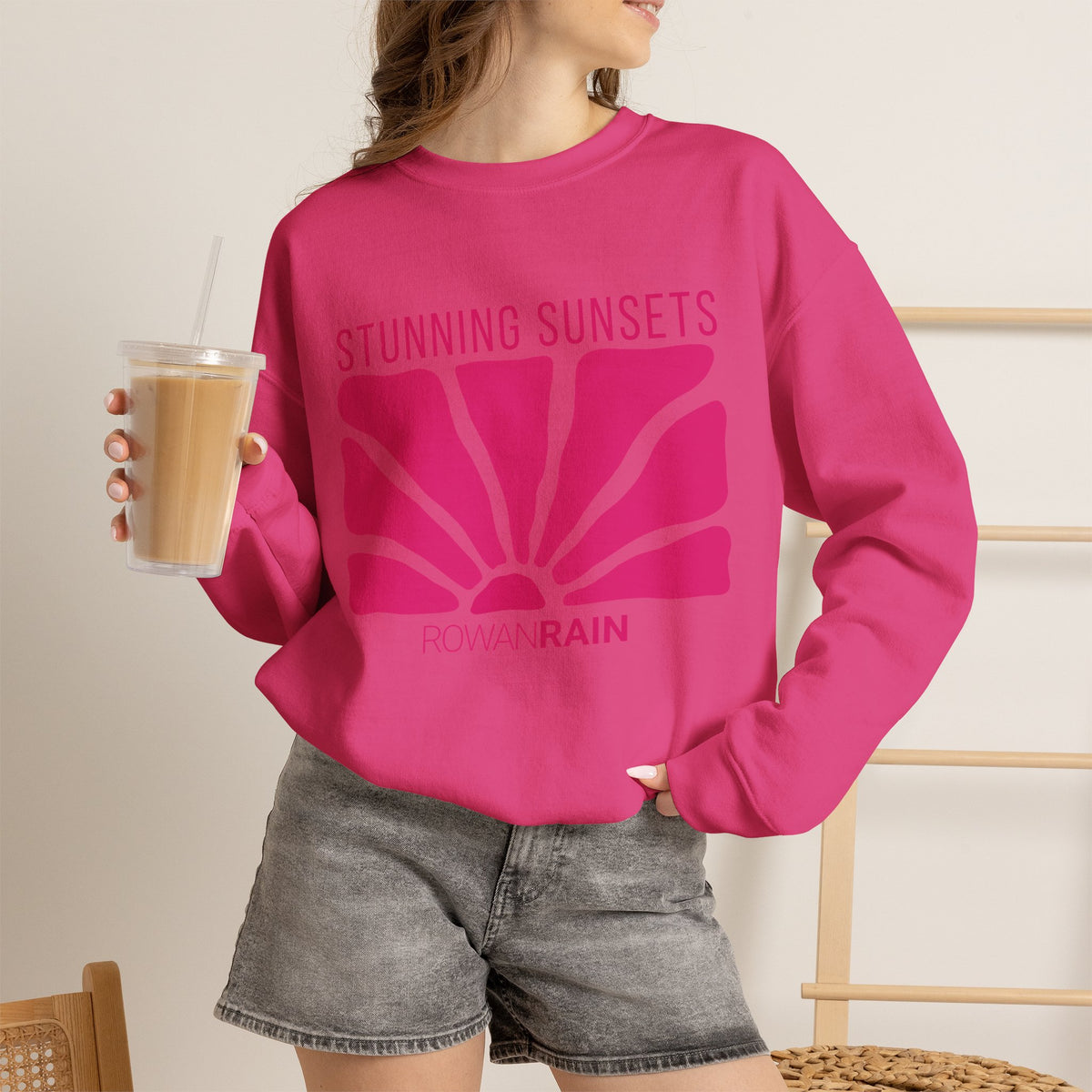 Pink Stunning Sunsets Sweatshirt