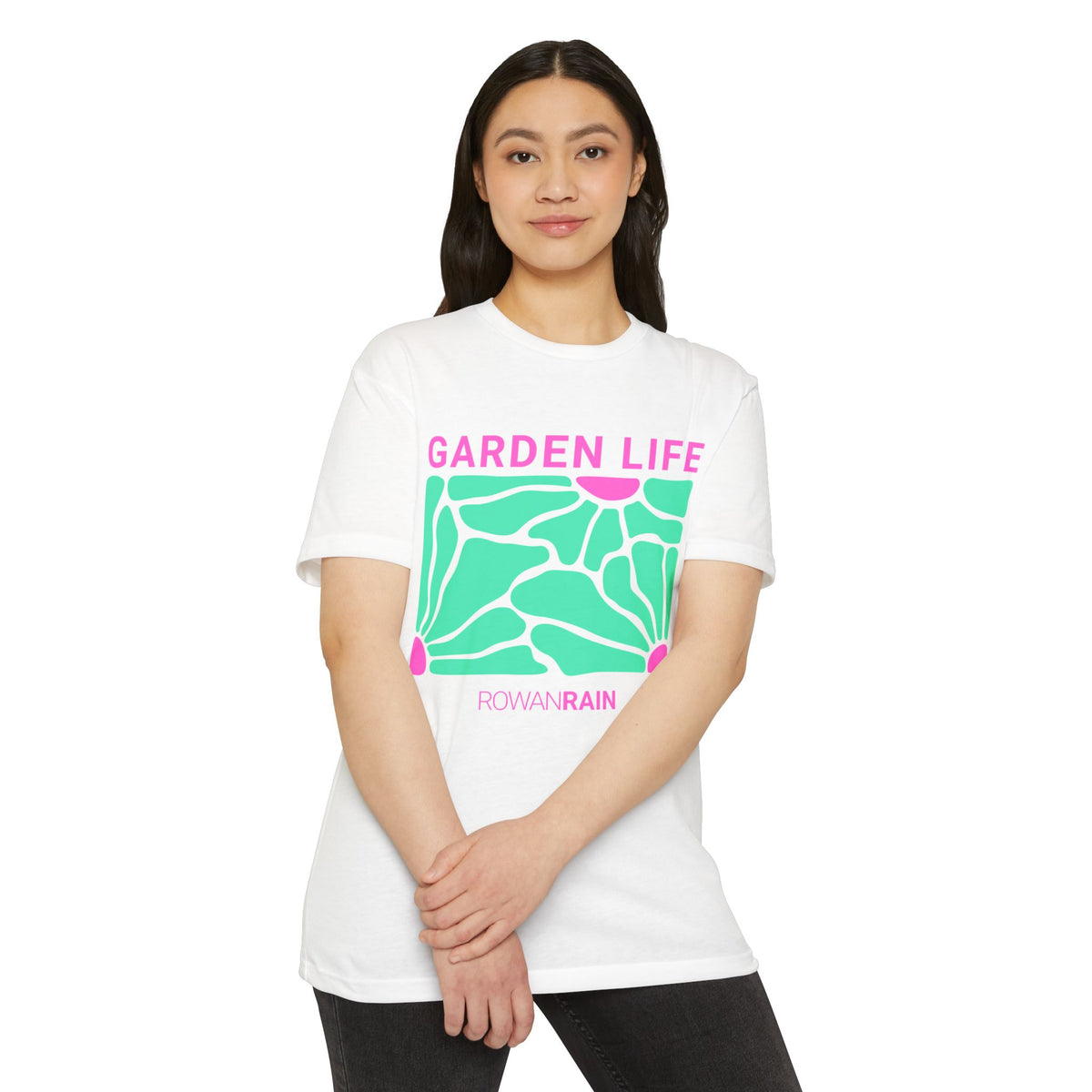 Pink and Green Garden Life Tee