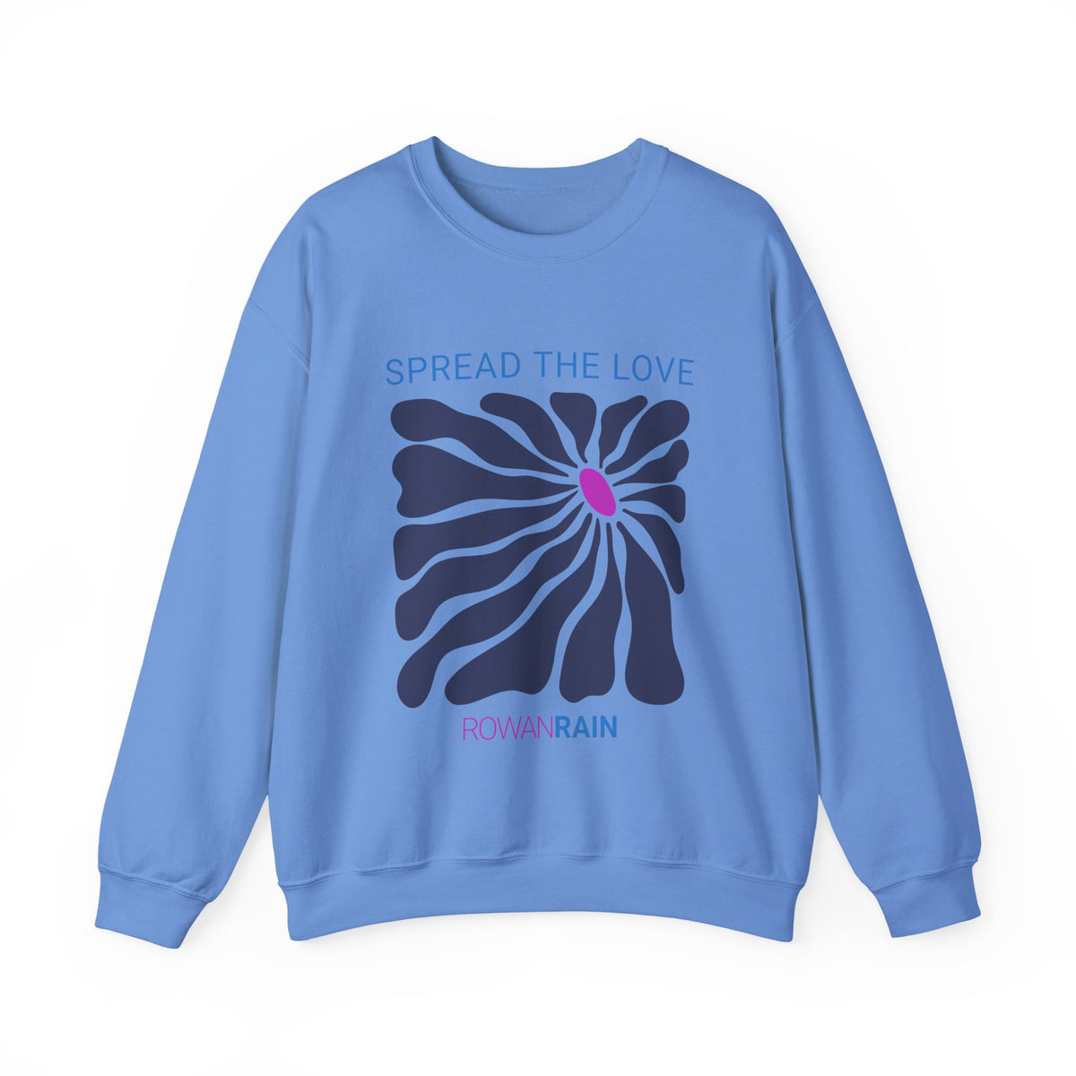 Blue and Purple Spread the Love Sweatshirt