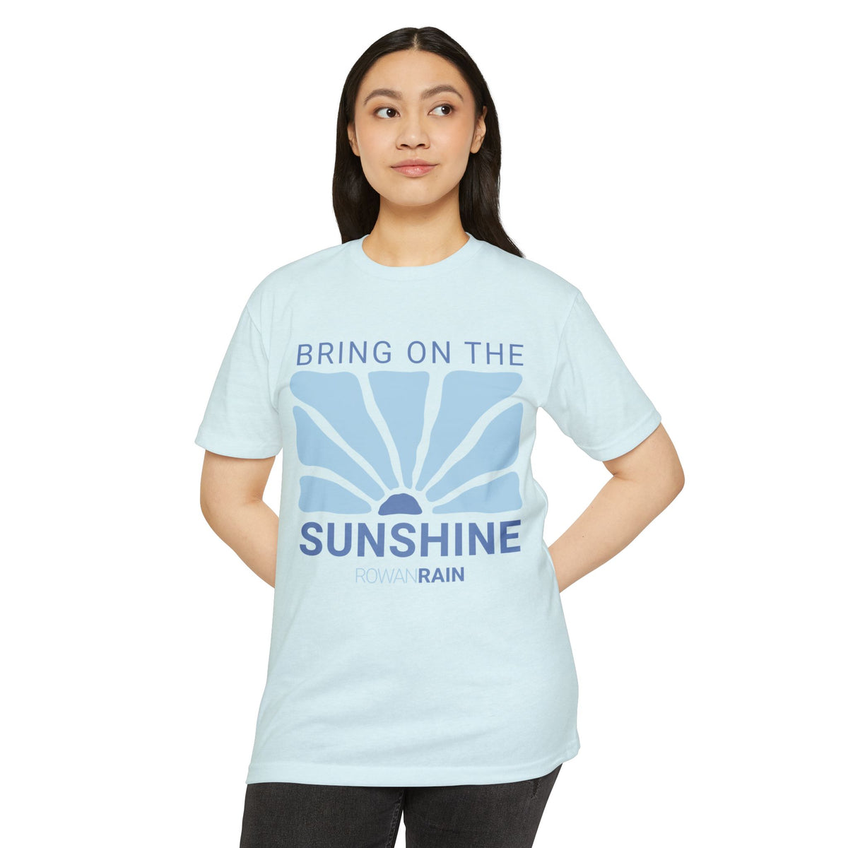 Blue Bring On the Sunshine Tee