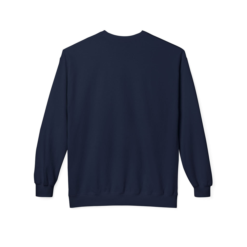 Love In the Garden Quote with Pink Flower Soft Crewneck Sweatshirt